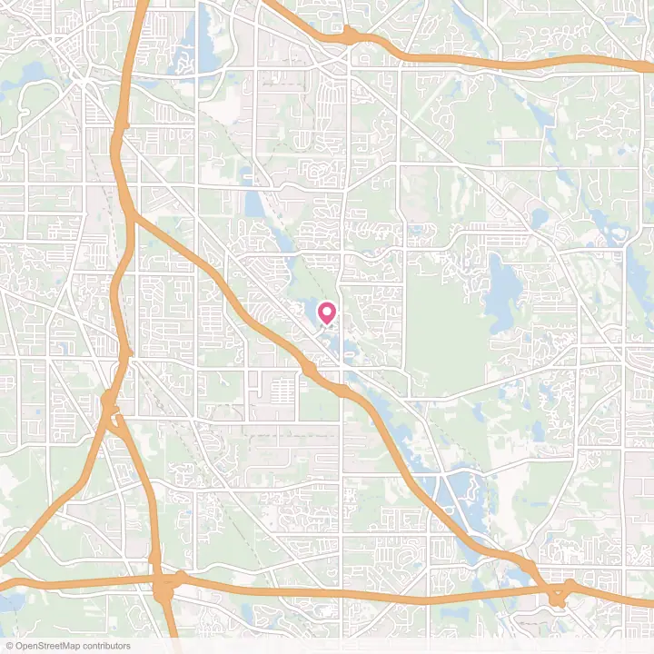 Map of the flower delivery area in Twinsburg, Ohio