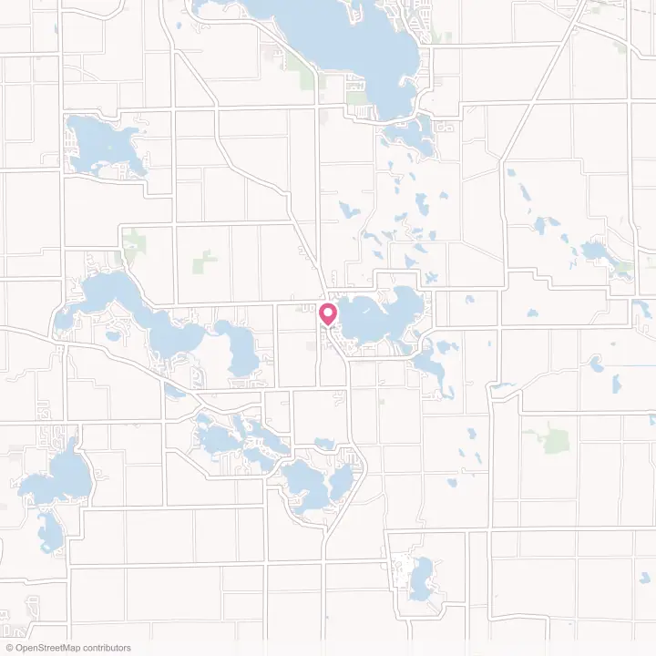 Map of the flower delivery area in North Webster, Indiana