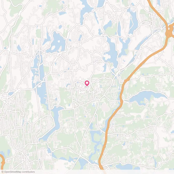 Map of the flower delivery area in Heritage Hills, New York