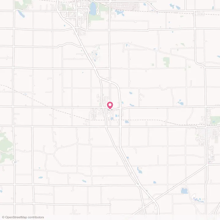 Map of the flower delivery area in Avilla, Indiana