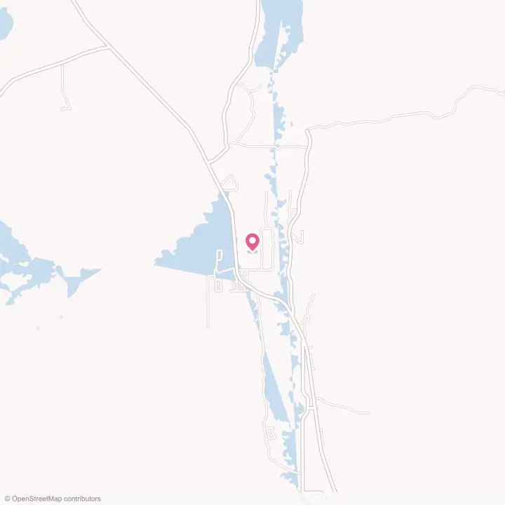 Map of the flower delivery area in Bear River, Wyoming