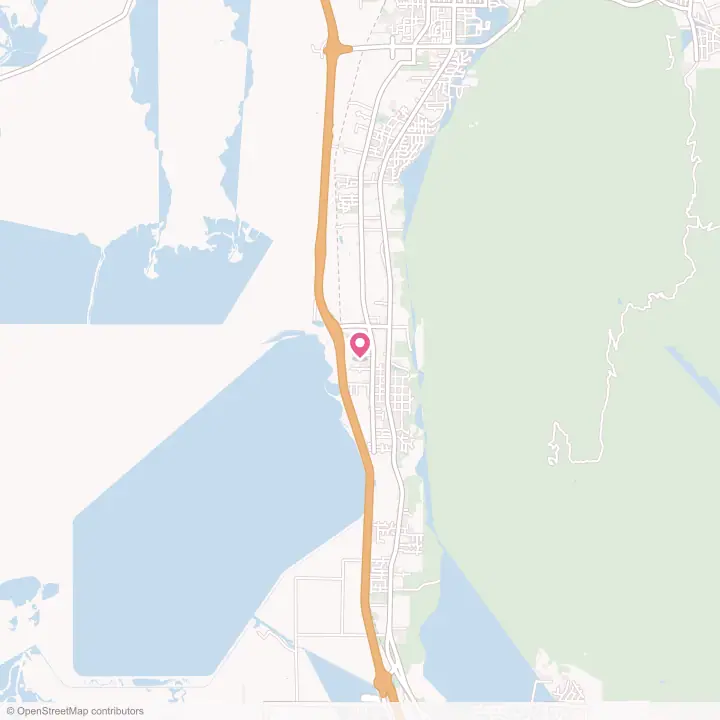 Map of the flower delivery area in Willard, Utah
