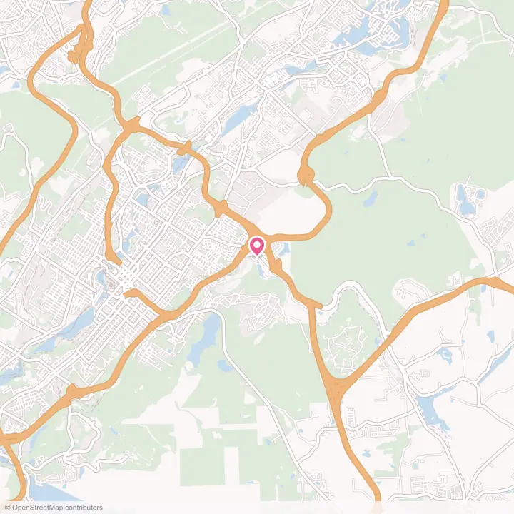 Map of the flower delivery area in Dunmore, Pennsylvania