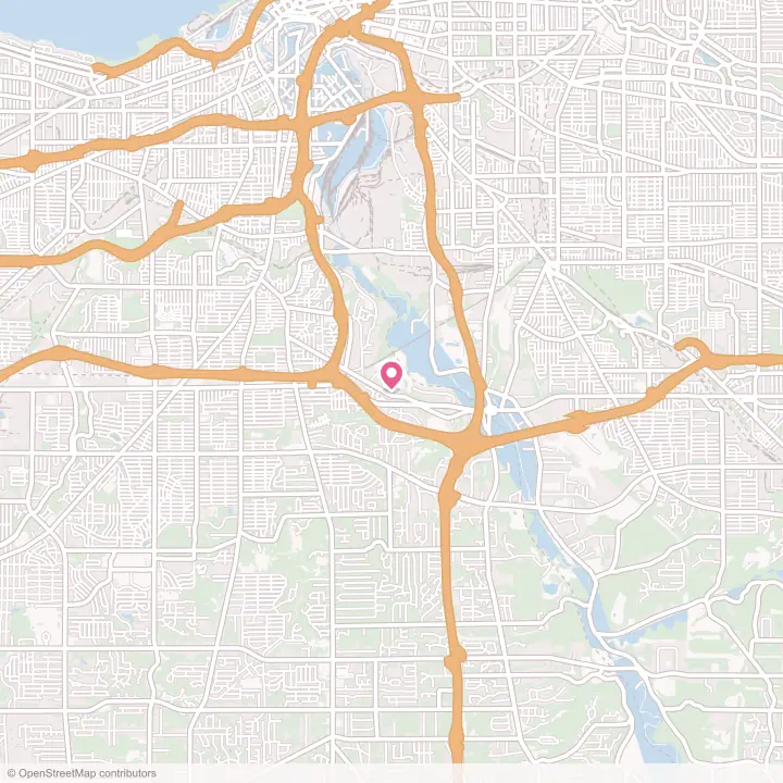 Map of the flower delivery area in Brooklyn Heights, Ohio