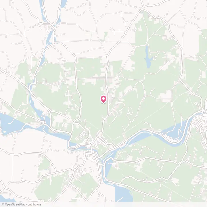 Map of the flower delivery area in Sugarcreek, Pennsylvania