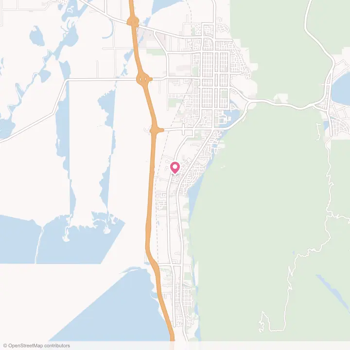 Map of the flower delivery area in Perry, Utah