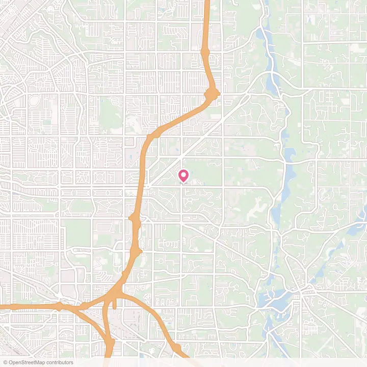 Map of the flower delivery area in Pepper Pike, Ohio