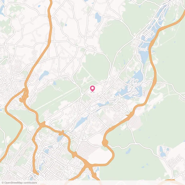 Map of the flower delivery area in Blakely, Pennsylvania