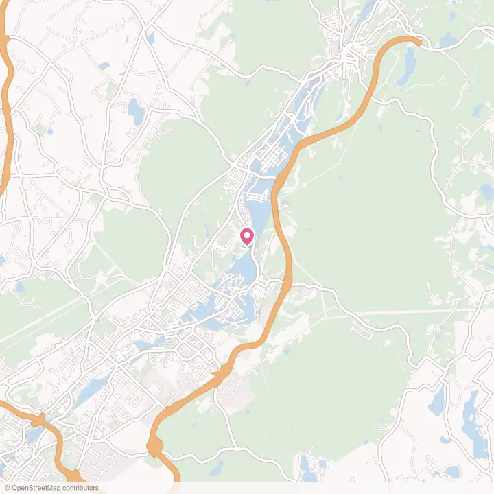 Map of the flower delivery area in Archbald, Pennsylvania