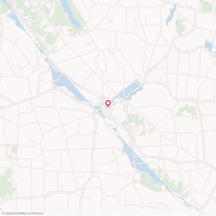 Map of the flower delivery area in Cochranton, Pennsylvania