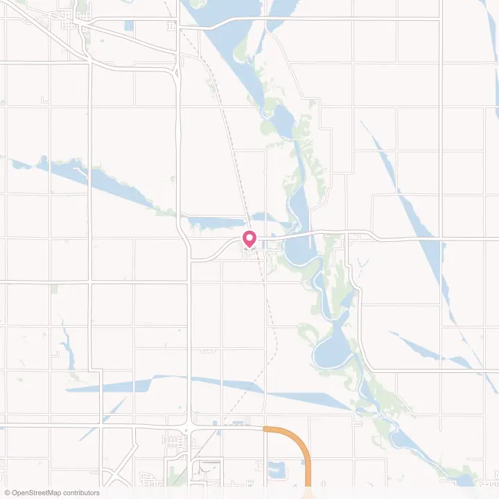 Map of the flower delivery area in Nickerson, Nebraska