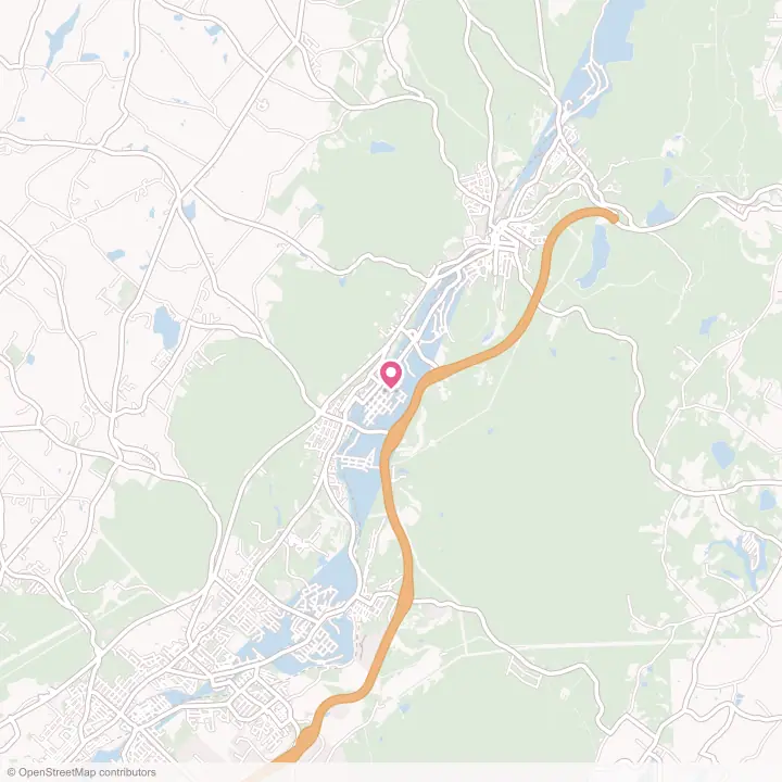 Map of the flower delivery area in Mayfield, Pennsylvania