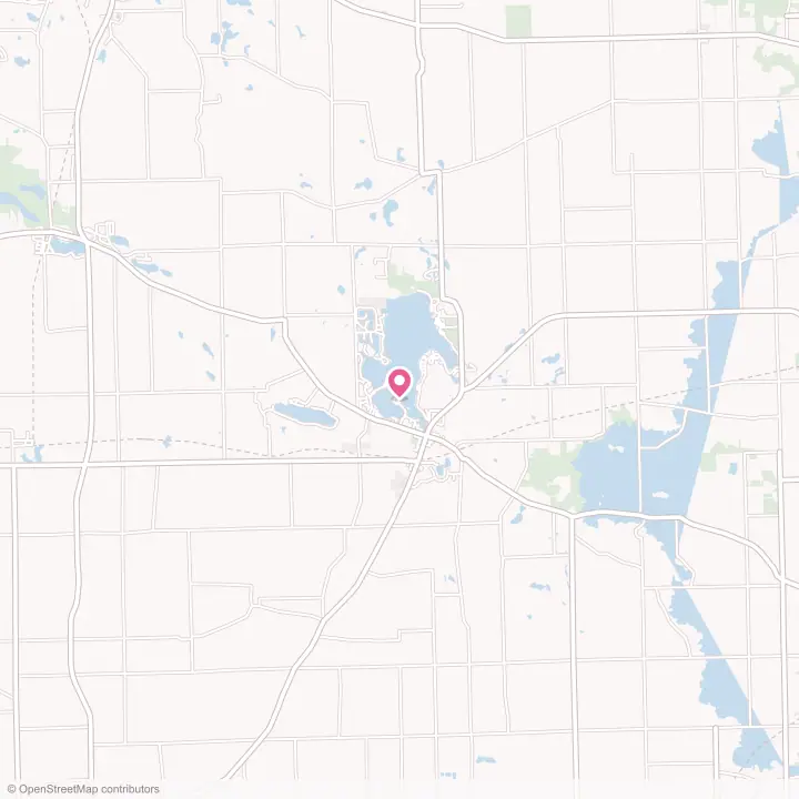 Map of the flower delivery area in Hamilton, Indiana