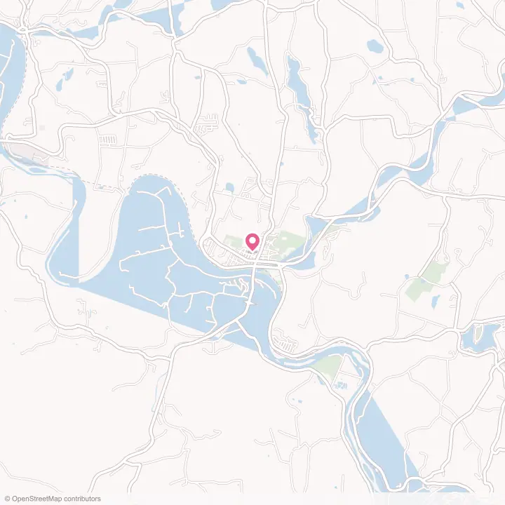 Map of the flower delivery area in Tunkhannock, Pennsylvania