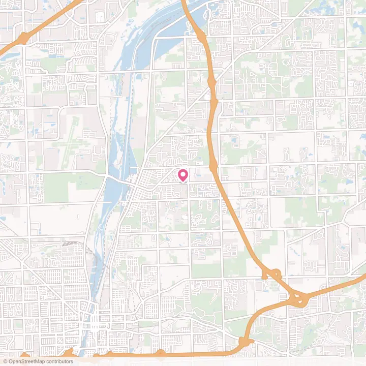 Map of the flower delivery area in Lockport, Illinois