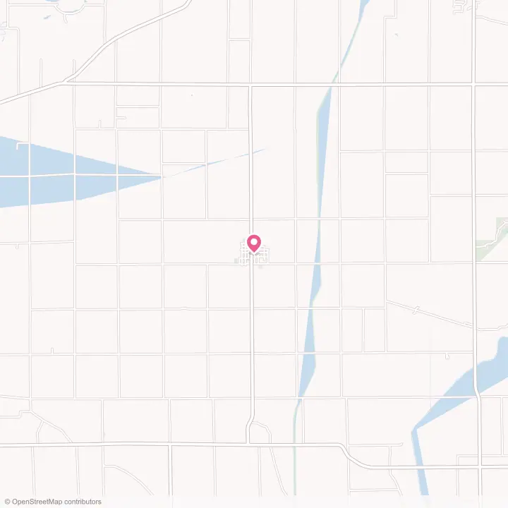 Map of the flower delivery area in Tampico, Illinois