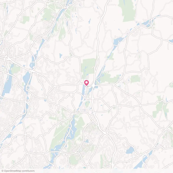 Map of the flower delivery area in Freedom Plains, New York