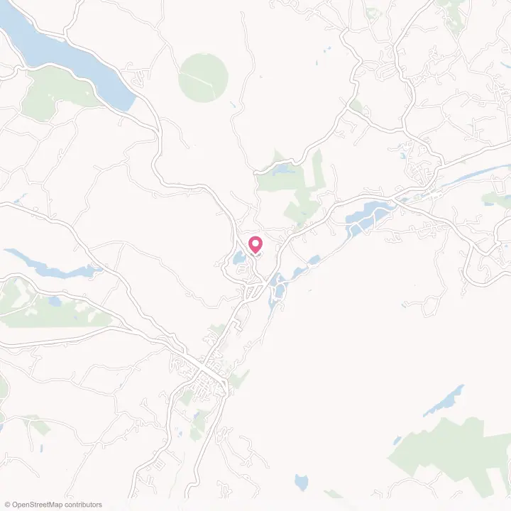 Map of the flower delivery area in Napanoch, New York