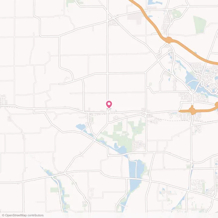 Map of the flower delivery area in Big Rock, Illinois