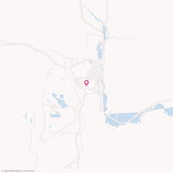 Map of the flower delivery area in Kemmerer, Wyoming