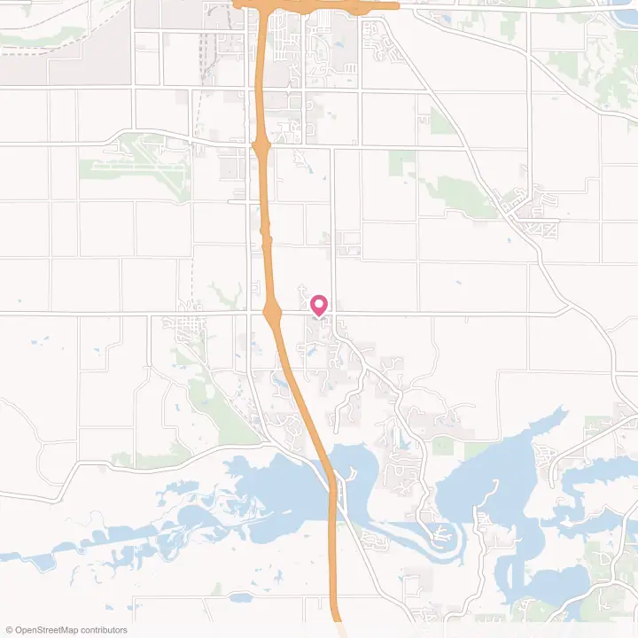 Map of the flower delivery area in Shueyville, Iowa