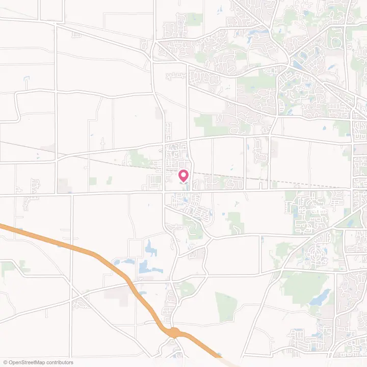 Map of the flower delivery area in Elburn, Illinois
