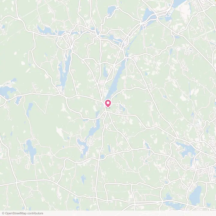 Map of the flower delivery area in Chepachet, Rhode Island