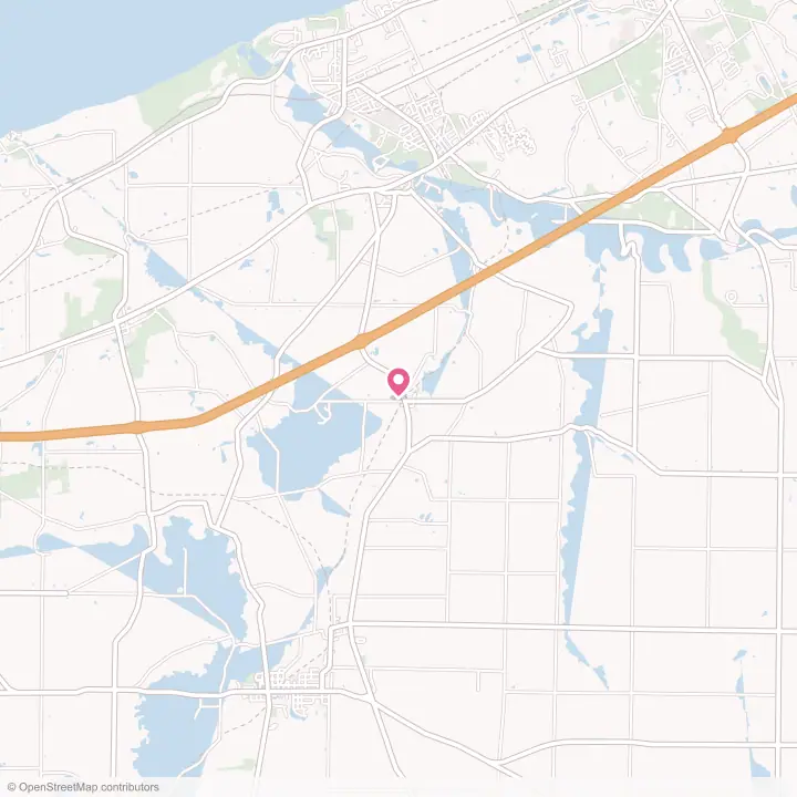 Map of the flower delivery area in Platea, Pennsylvania