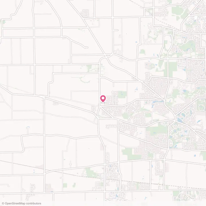 Map of the flower delivery area in Lily Lake, Illinois