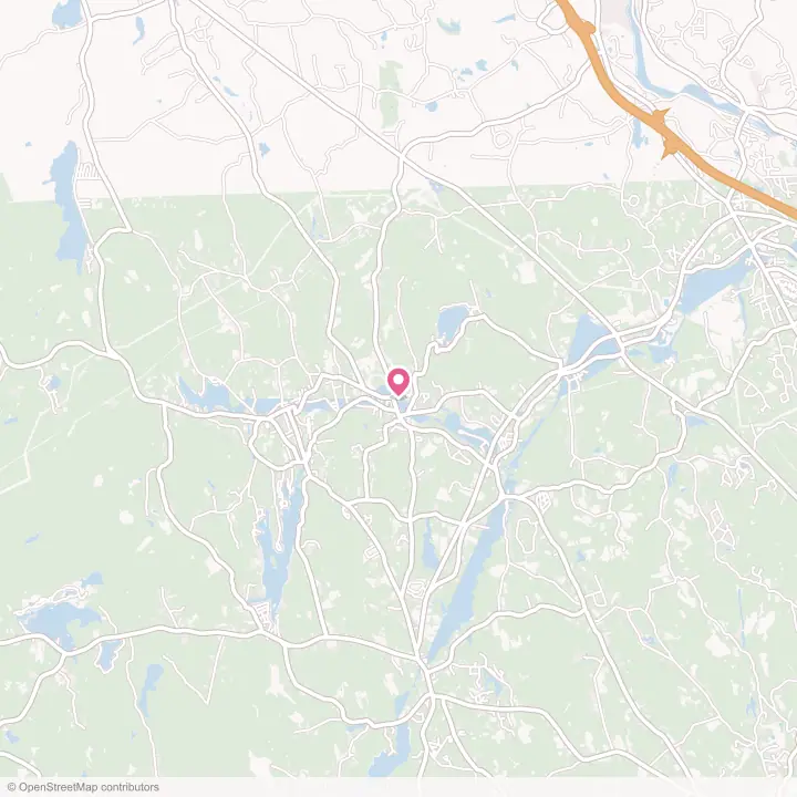 Map of the flower delivery area in Harrisville, Rhode Island