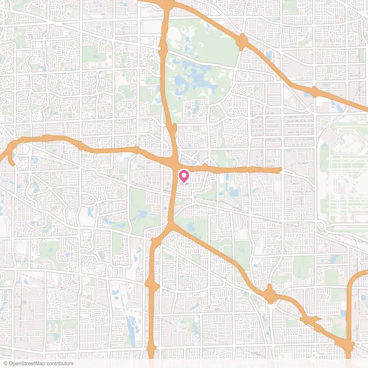 Map of the flower delivery area in Itasca, Illinois