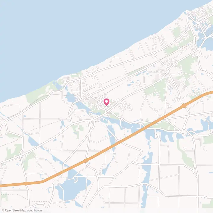 Map of the flower delivery area in Girard, Pennsylvania