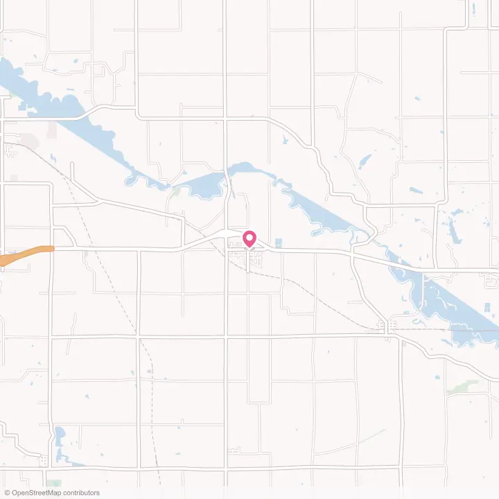 Map of the flower delivery area in Le Grand, Iowa