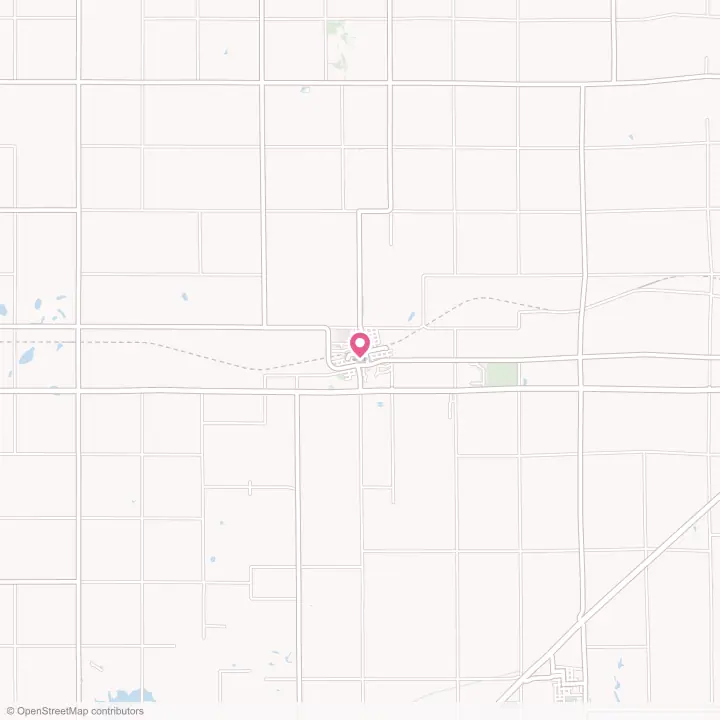 Map of the flower delivery area in State Center, Iowa