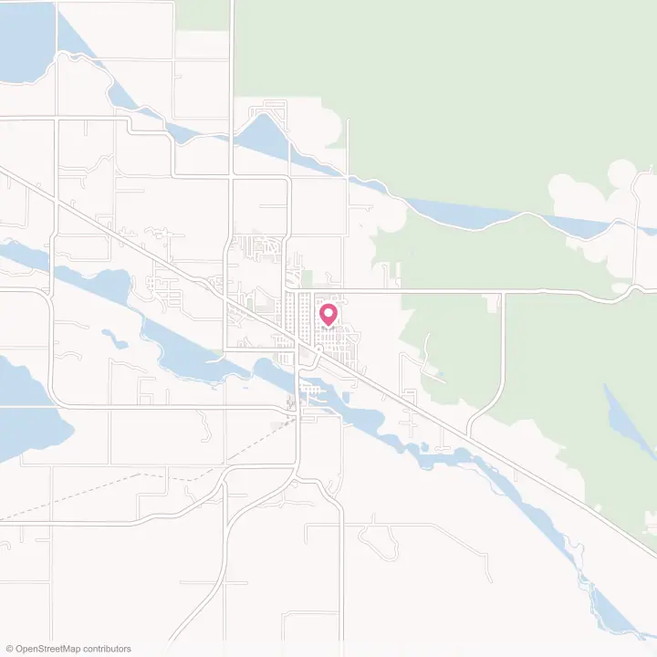 Map of the flower delivery area in Torrington, Wyoming