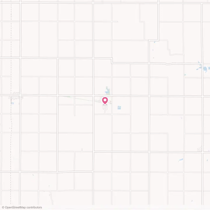Map of the flower delivery area in Zearing, Iowa