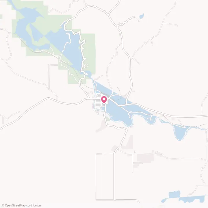 Map of the flower delivery area in Guernsey, Wyoming