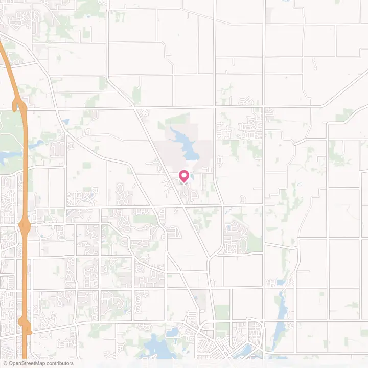 Map of the flower delivery area in Timberlane, Illinois