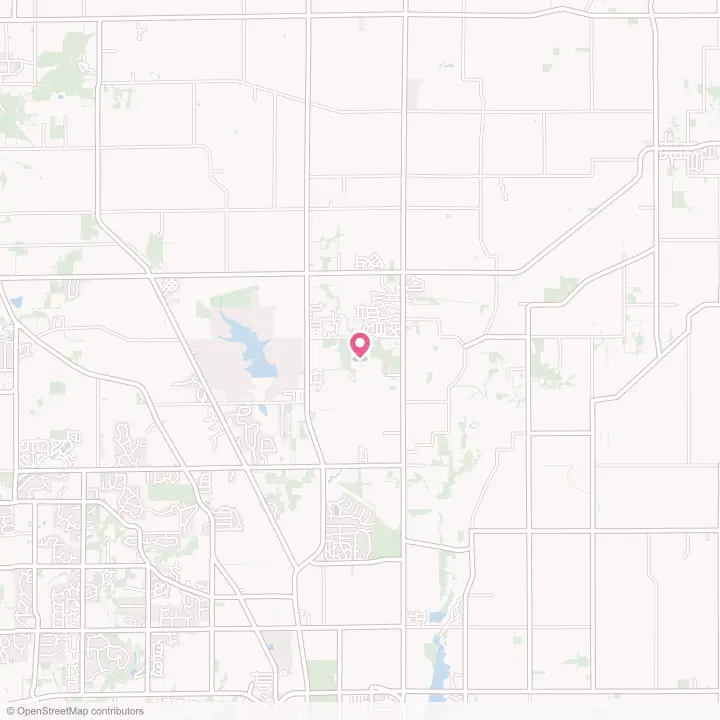 Map of the flower delivery area in Poplar Grove, Illinois