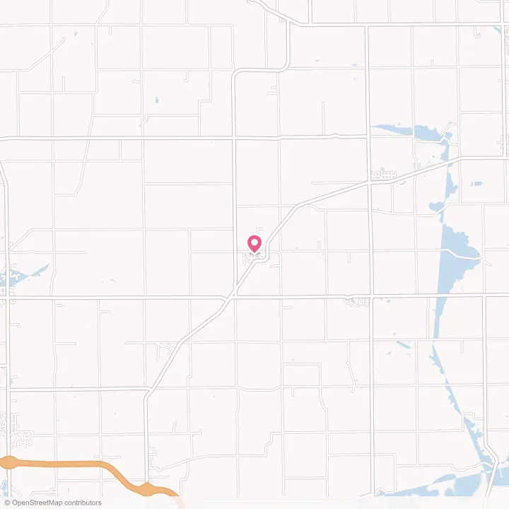 Map of the flower delivery area in Dakota, Illinois
