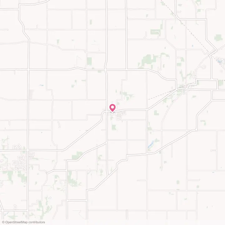 Map of the flower delivery area in Capron, Illinois