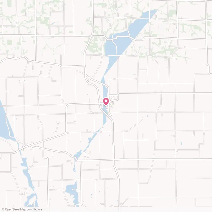 Map of the flower delivery area in Orangeville, Illinois