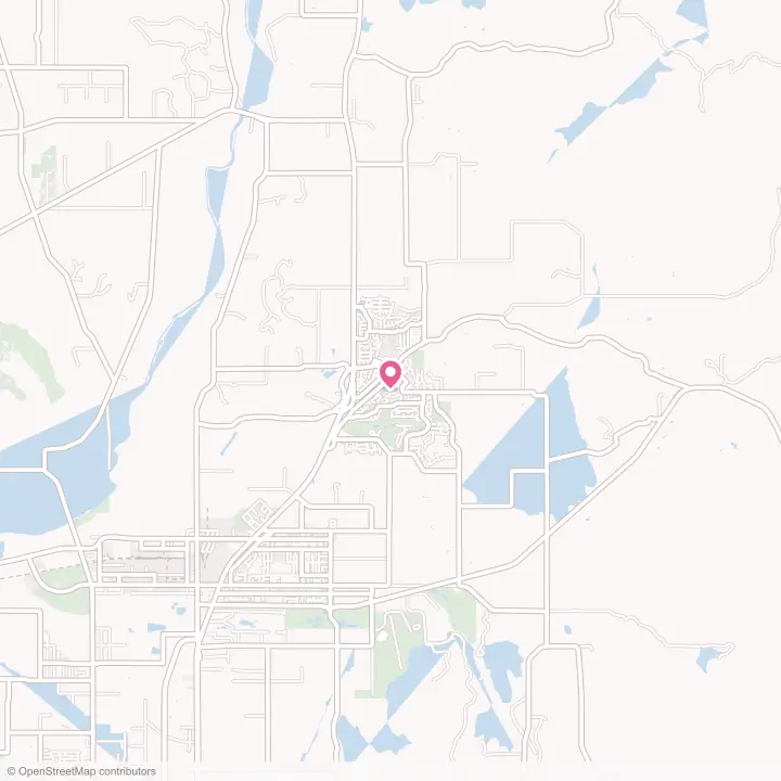 Map of the flower delivery area in Eagle Point, Oregon