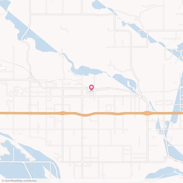 Map of the flower delivery area in Hazelton, Idaho