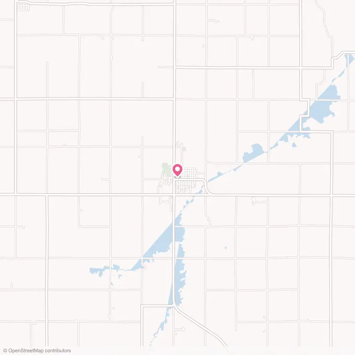 Map of the flower delivery area in Hartington, Nebraska