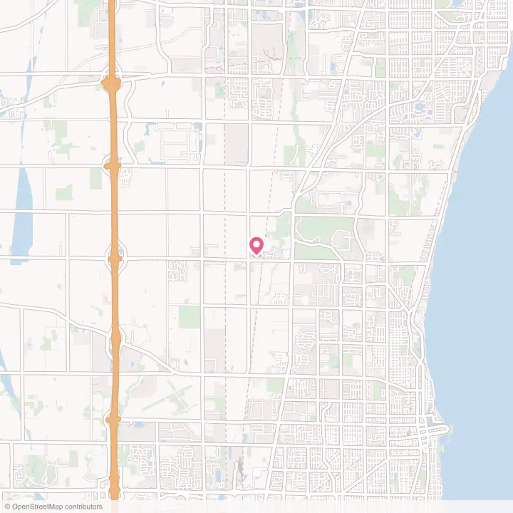 Map of the flower delivery area in Somers, Wisconsin