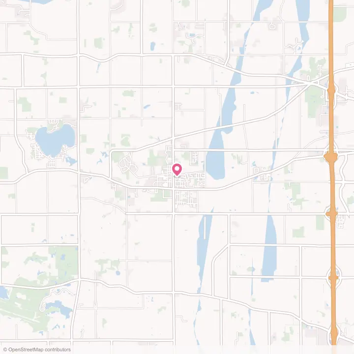 Map of the flower delivery area in Union Grove, Wisconsin