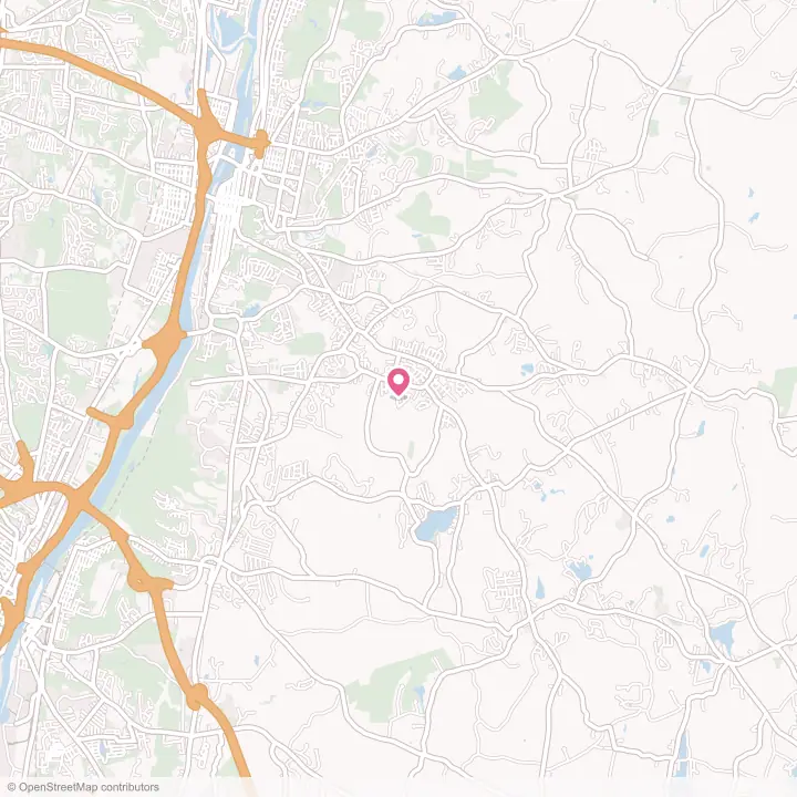 Map of the flower delivery area in Wynantskill, New York