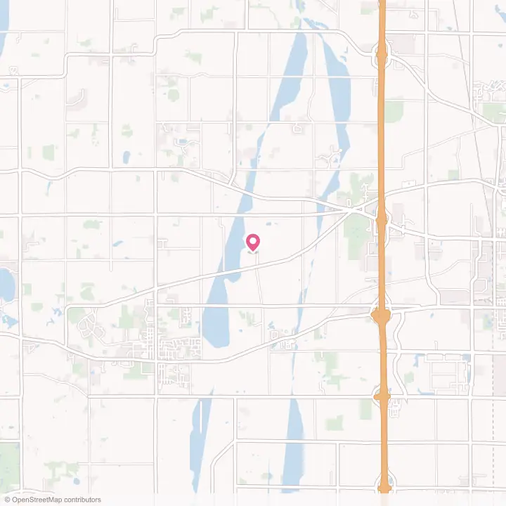 Map of the flower delivery area in Yorkville, Wisconsin