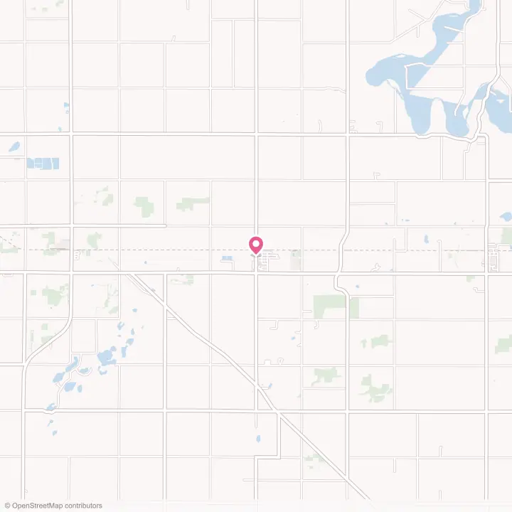 Map of the flower delivery area in Sunfield, Michigan